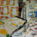 collage of crafts made by the children