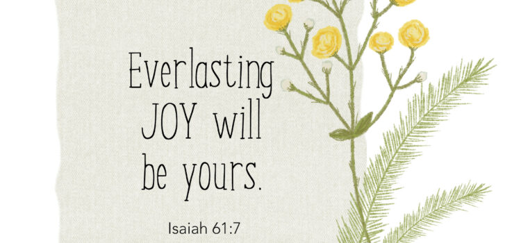 A WORD FROM OUR PASTOR